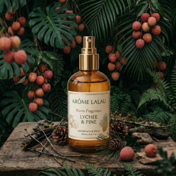 Parfum d'Ambiance- Vaporisateur- Litchi et Pin